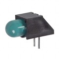 5501307F - LED 5MM RT ANG LOW CUR GRN PCMNT