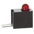 HLMP-1700-B00A2 - LED 3MM GAP DIFF RED RA HOUSING