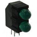 WP1503EB/2GD - 5MM.2 POS.RA.GRN LED