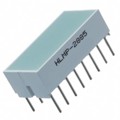 HLMP2885 - LED LT BAR HI EFF GREEN 8LED DIP