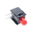 0035.9640.1 - HOLDER W/LED 3MM RED RT ANG SGL