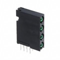 5682212222F - LED CBI 3MM 4X1 GRN,GRN,GRN,GRN