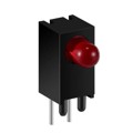 XPV1LUR11D - LED 1POS RED DIFFUSED CBI