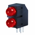 XVH2LUR50D - LED 5MM RED DIFF BI-LEVEL CBI