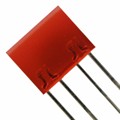 XEUR22D - LIGHTBAR 5X10MM RED RED DIFF