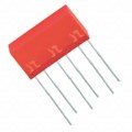 XEUR23D - LIGHTBAR 5X16MM RED RED DIFF