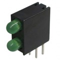 XVG2LUG147D - LED 3MM GREEN DIFF BI-LEVEL CBI