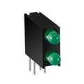 XPF2LUY11D - LED IND 3MM YW DIFF BI-LEVEL CBI