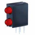 XNC2LUR147D - LED 3MM RED DIFF BI-LEVEL