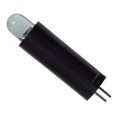 5615601060F - LED 5MM VERT SUP CLEAR GRN PC MT