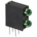5532222F - LED CBI 3MM BI-LVL GRN/GRN TINT