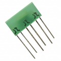 XEMG23D - LIGHTBAR 5X16MM GREEN DIFFUSED