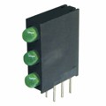 XPZ3LUG147D - LED 3MM GREEN DIFF TRI-LEVEL CBI