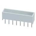 XEUY2450M - LIGHTBAR 19.05X3.81MM YLW WH DIF