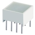 XEUY2755M - LIGHTBAR 8.89MM SQ YLW WHT DIFF