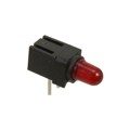 5510001844F - LED CBI 3MM RED SGL BLK RA