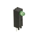 5510604F - LED CBI 3MM GREEN RV RES RA