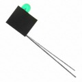 HLMP-1640-B00A1 - LED 3MM 5V GAP GREEN RA HOUSING