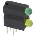 5530123300F - LED CBI 3MM BI-LVL GREEN/YELLOW