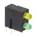 5530232400F - LED CBI 3MM BI-LVL YLW/GRN DIFF