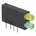 5690113200F - LED CBI 3MM BI-LEVEL YLW,GRN