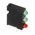 5640100233F - LED CBI 3MM 3X1 GRN/YLW/YLW DIFF