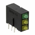 5700100233F - LED CBI 2MM 3X1 GRN,YLW,YLW DIFF