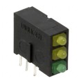 5700100332F - LED CBI 2MM 3X1 YLW,YLW,GRN DIFF