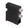 5640700440F - LED CBI 3MM 3X1 Y/G,Y/G,BLANK