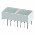 XEMRG100M - LIGHTBAR 2-SEG RED WHITE DIFF