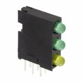 5640100223F - LED CBI 3MM 3X1 GRN/GRN/YLW DIFF
