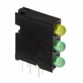 5640100322F - LED CBI 3MM 3X1 YLW/GRN/GRN DIFF