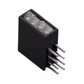 H485CBC - LED ASSY RA 1.8MM 4X1 R/G WH DFF