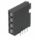 5680731830F - LED 3MM QUAD CBI R/G RVSE POL