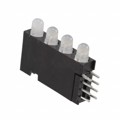 5680701823F - LED CBI 3MM 4X1 R/G,Y/G,Y/G,Y/G