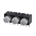 5503005003F - LED CBI 5MM QUAD RED/GRN TRI BLK