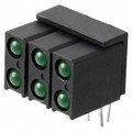 5530222103F - LED CBI 3MM BI-LVL GRN/GRN DIFF