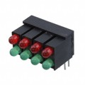 5530112204F - LED CBI 3MM BI-LEVEL TH