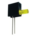 L3640YD-H3062 - 3MM RED FLAT TOP LED W. HOLDER