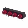 5640H1 - LED RED T1-3/4 QUAD RT ANG PCB