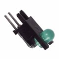 5322F5 - LED GREEN T1 .25" HI RT ANG ASSY
