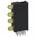 5694F7_7_7_7-A - LED YELLOW T1 4HIGH RT ANG
