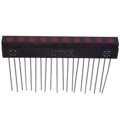 SSA-LXB102SRD - LED ARRAY 3MM 10SEG FLAT SUP RED