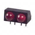SSF-LXH2100ID - LED 5MM RA 2-WIDE RED PC MNT