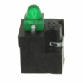 6255T5-5V - LED GRN 5.3X4.6X4.8MM W/RES SMD