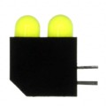 5520833F - LED 2HI 5MM SUP BRIGHT YEL PCMNT