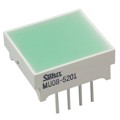 MU08-5201 - LED RECT 14X16 PUR GRN DIFF 8 PI