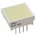 MU08-4201 - LED RECT 14X16 YEL DIFF 8 PIN
