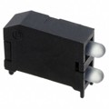 5922422302F - LED CBI PRISM BLVL YW/GRN SIL