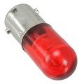 5862401105F - LED MINI BAYO T3 1/4 28V RED
